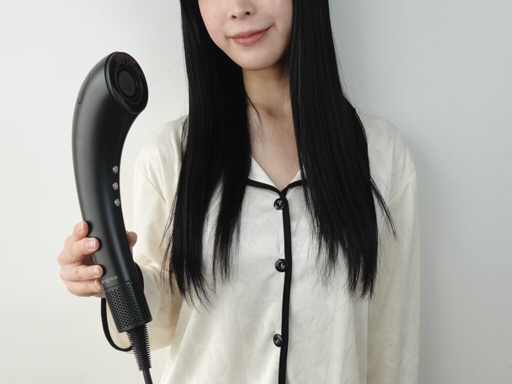 適切な温度でドライヤーをかける