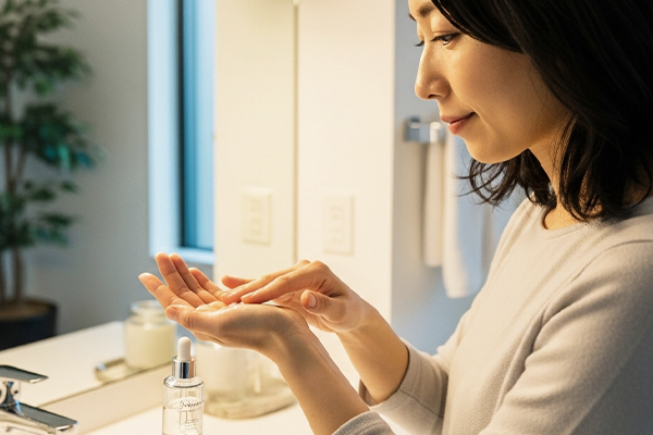 美容液や専用ジェルなどと併用する