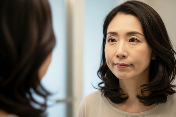 老け見えの女性