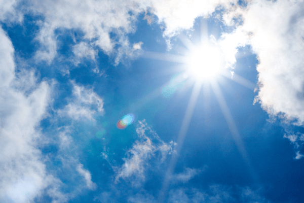 紫外線によるダメージ