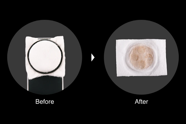 汚れのビフォーアフター