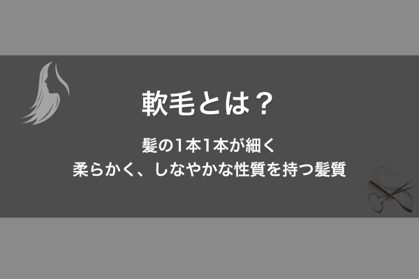 軟毛とは