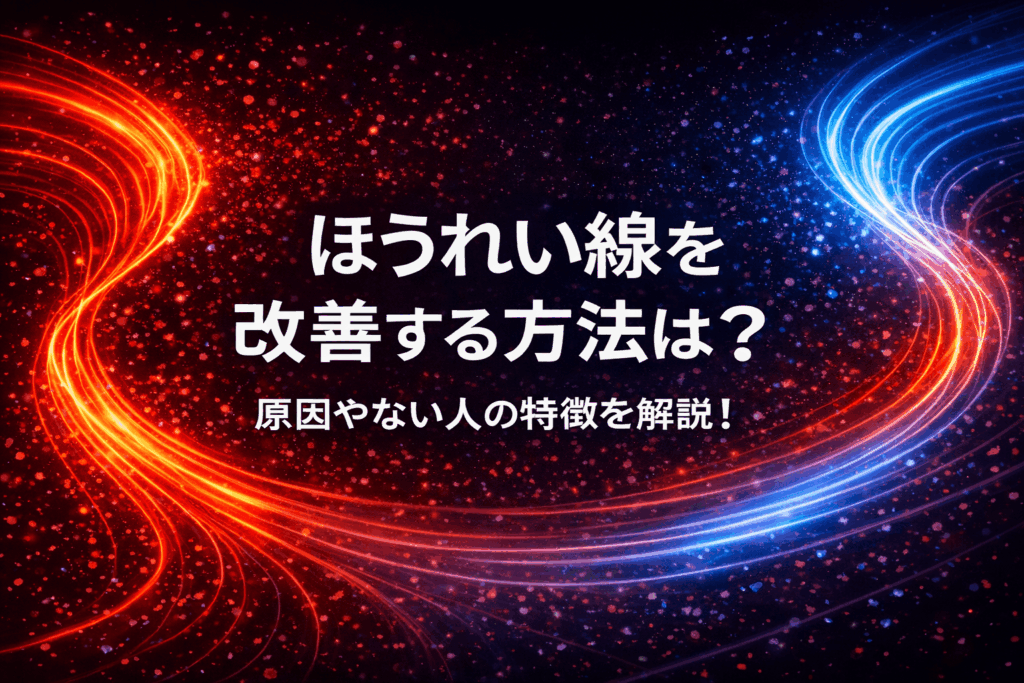 ほうれい線を改善する方法は？原因やない人の特徴を解説